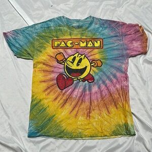 Vintage Tye-Dye Pac-man T-Shirt
